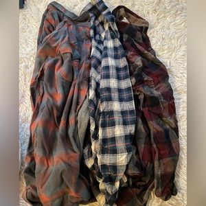 Men’s flannels (3)